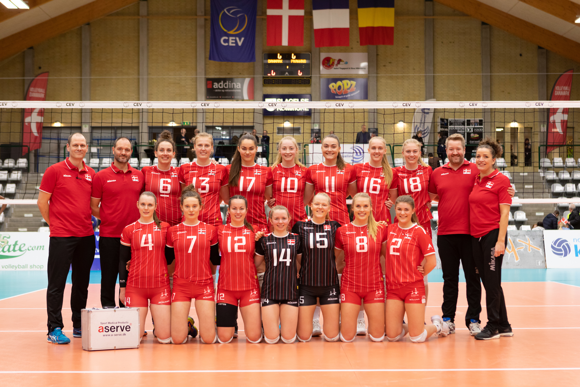 Volleyball Danmark Damelandsholdet